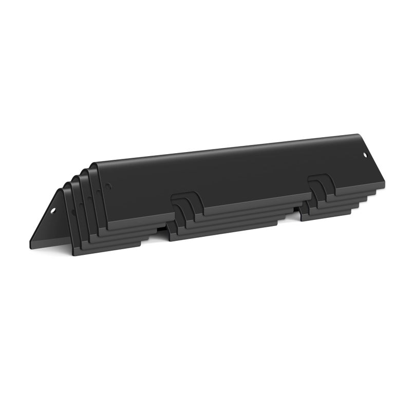 WEMEIKIT 7636 & 67046 Flavorizer Bars for Weber Spirit II E-310 310 300 Grill Parts  Spirit E/S-310 320 330 Part Replacement  16GA Porcelain-enameled Flavor Bars for Weber Spirit GS4  15.3  Flame Guards 5 Pack - Image 2